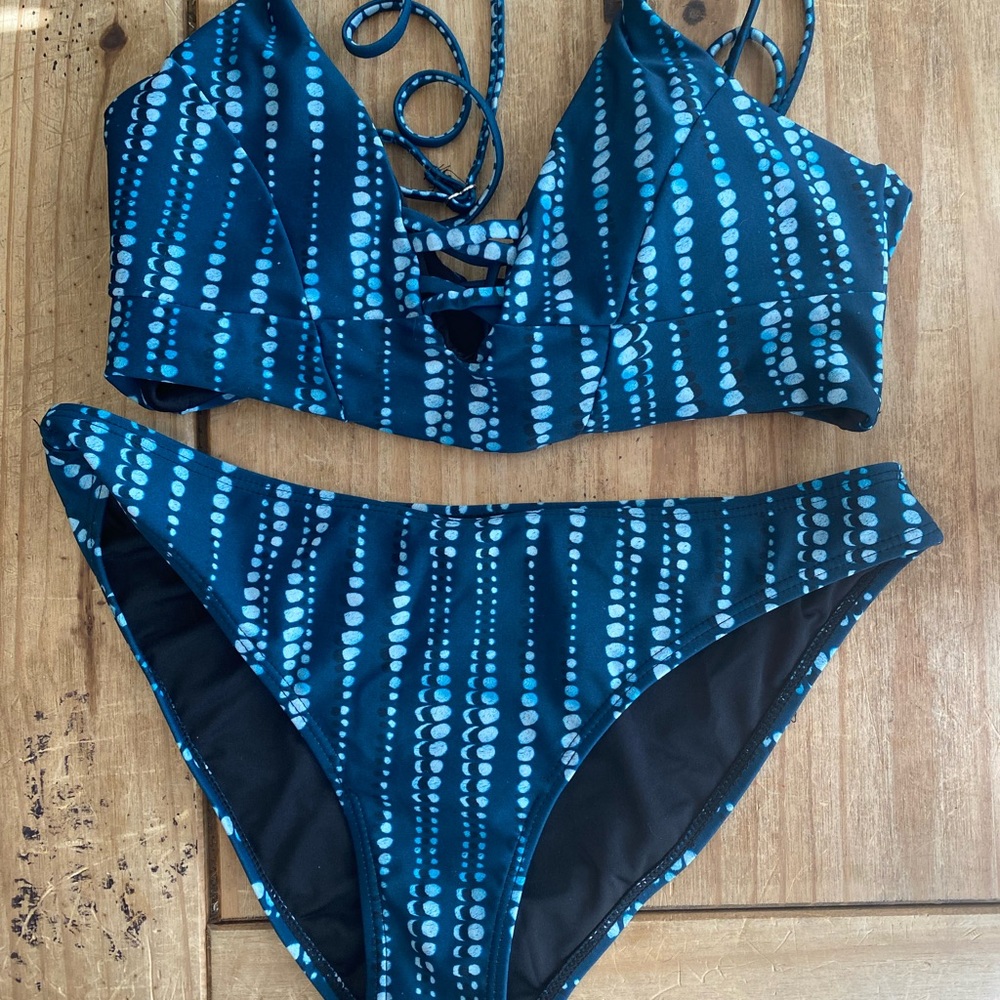 Blue CUPSHE Bikini size medium